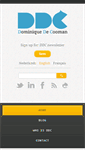 Mobile Screenshot of dominiquedecooman.com